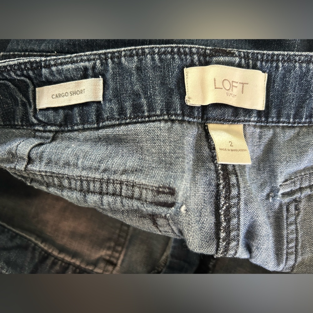 The Loft Trouser style Denim Shorts - Picture 5 of 5